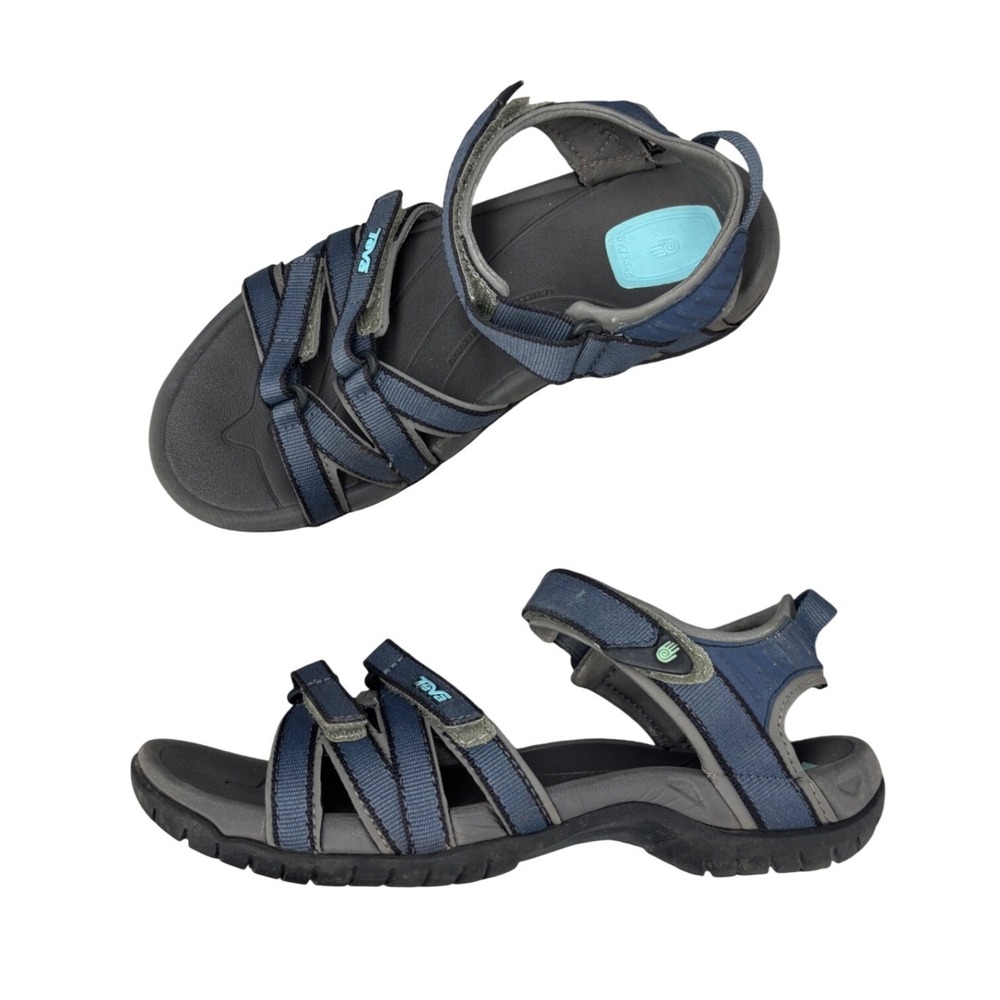 Teva Tirra Sandals Blue Grey Hiking Water Outdoor Sport Women's Size 7